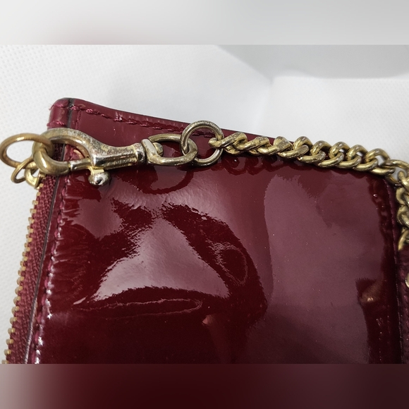 Used Coach red wallet/wristlet - Picture 6 of 9